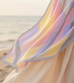 Kehva Lila Ritm Şal